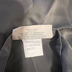 Gray Silk pillowcase